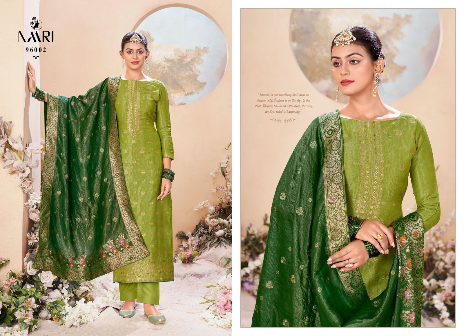 Madhura By Naari Simmer Jacquard Designer Salwar Kameez Wholesale Online
